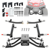 NOKINS Golf Cart 6 Inch A-Arm Lift Kit | Fits Club Car Precedent, Tempo, Onward 2004-Up | Electric/Gas | Steering Limit Design